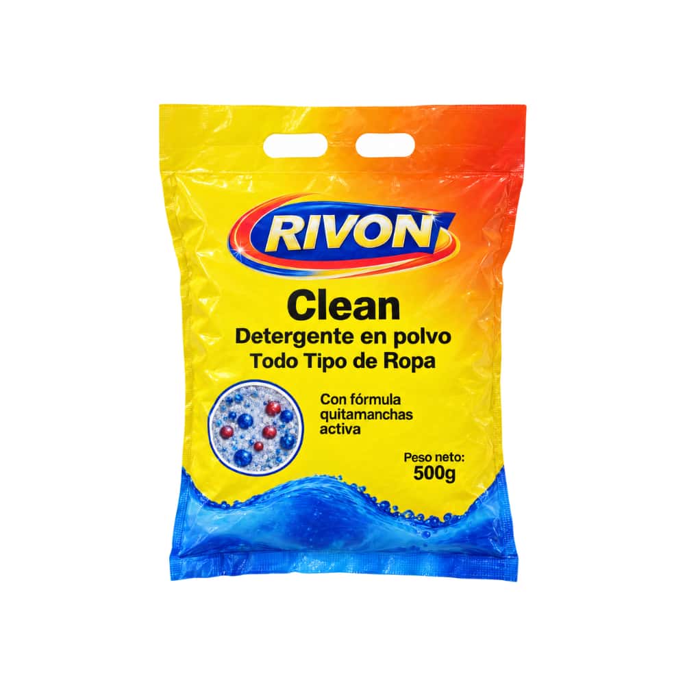 Detergente en polvo Rivon Clean (500 g / 1.1 lb) - Miniatura 1