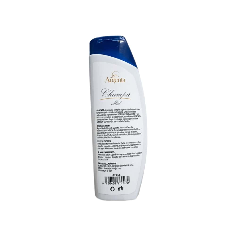 Juego de champú y acondicionador de miel Argenta (2 x 400 ml) - Miniatura 3