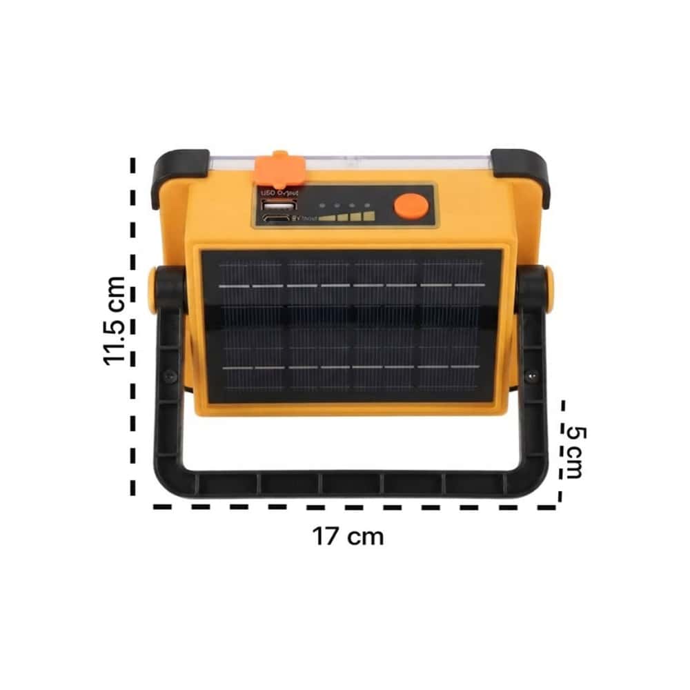 Lámpara de luz LED reflector de emergencia con función de banco de energía XL Soluciones MW-15 - Miniatura 3