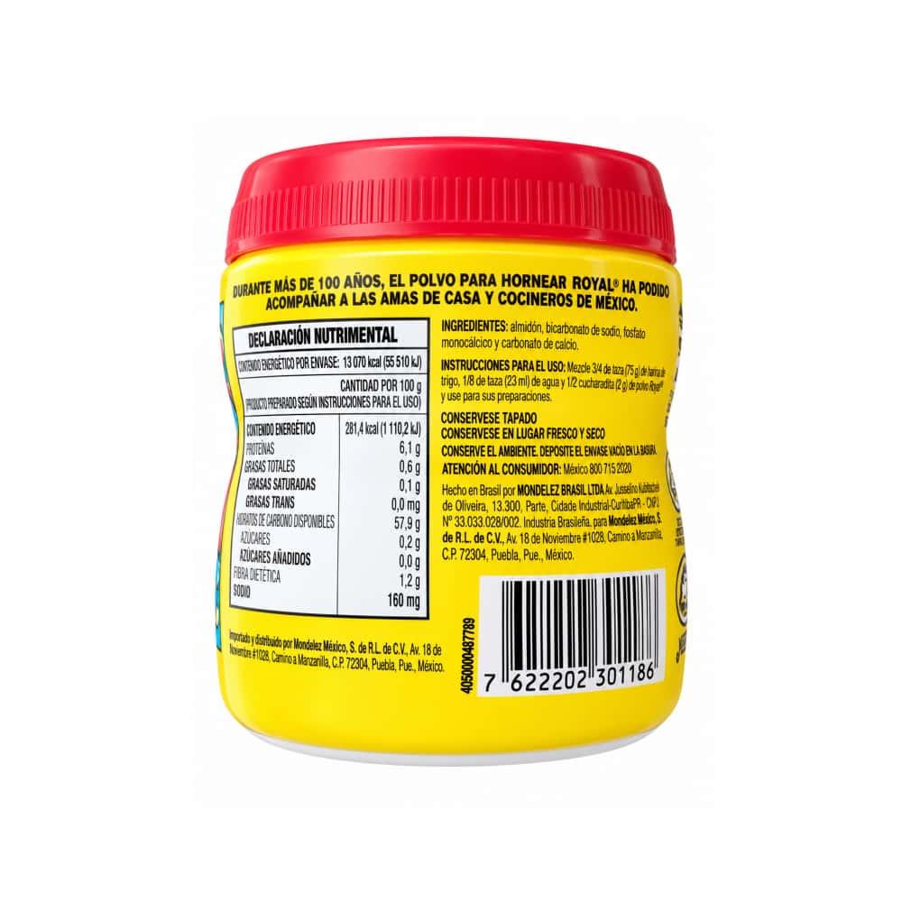 Polvo para hornear Royal (100 g / 3.53 oz) - Miniatura 2