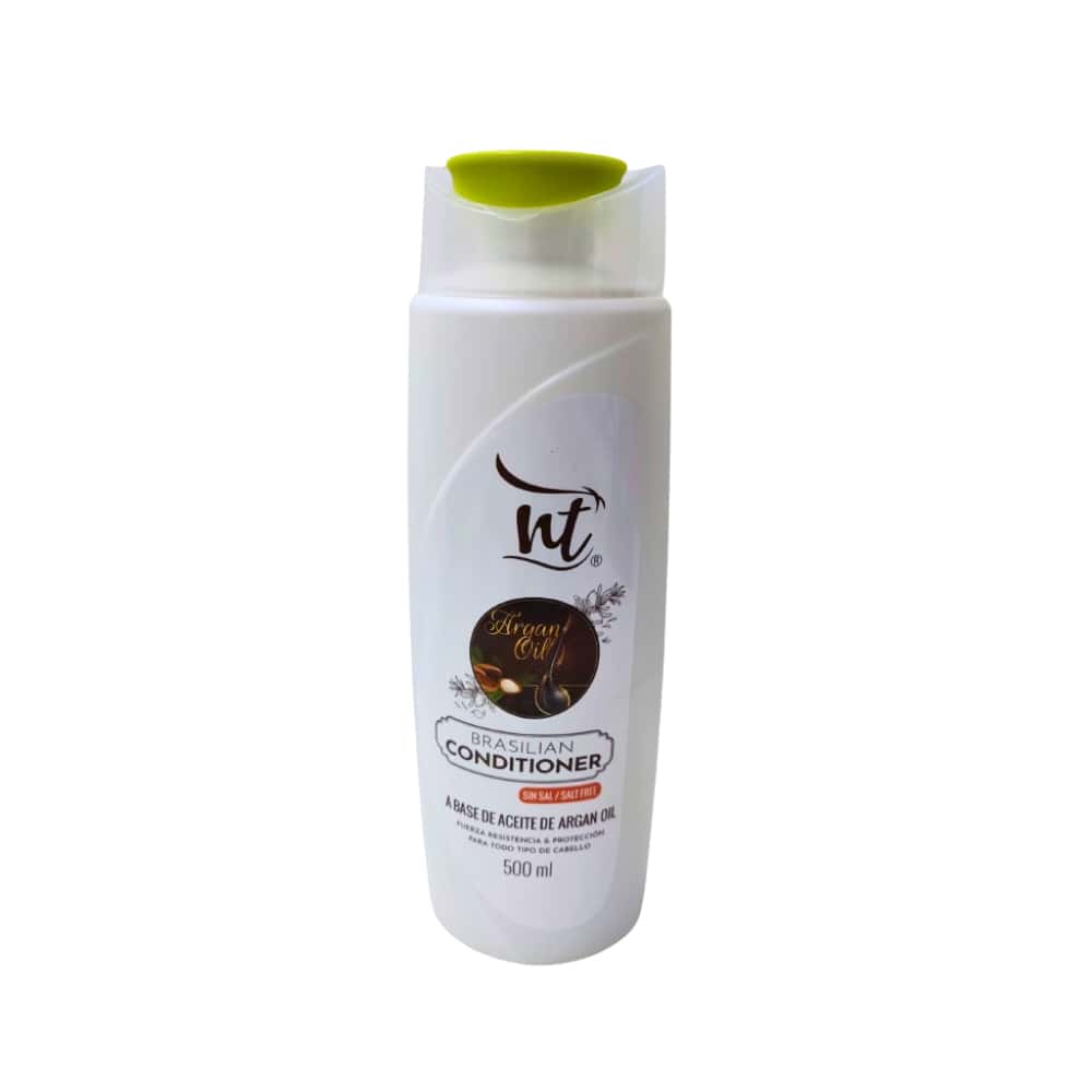 Acondicionador sin sal a base de aceite de argán Brazilian Wow NT (500 ml / 17.6 fl.oz) - Miniatura 1
