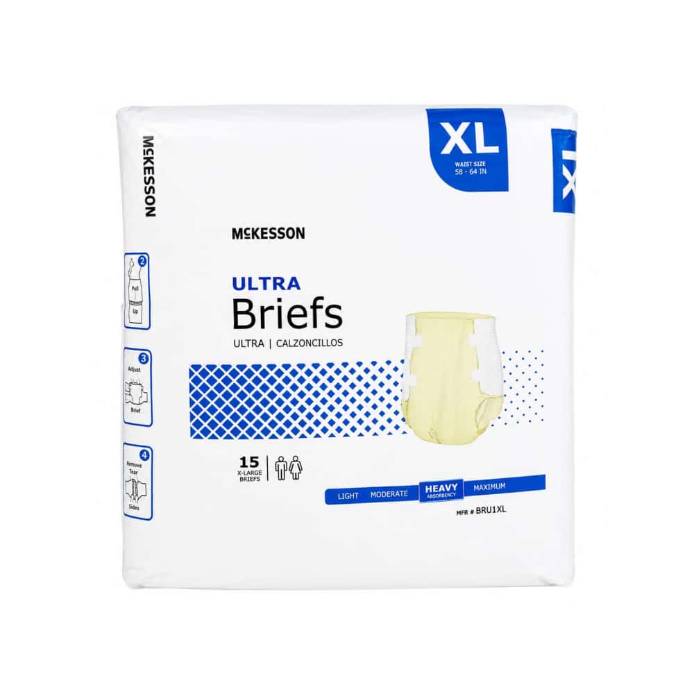 Pañales desechables para adultos talla XL McKesson (15 U) - Miniatura 1