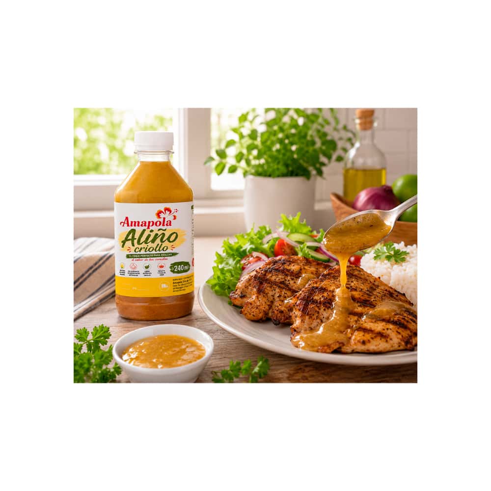 Aliño criollo Amapola (240 ml) - Miniatura 5