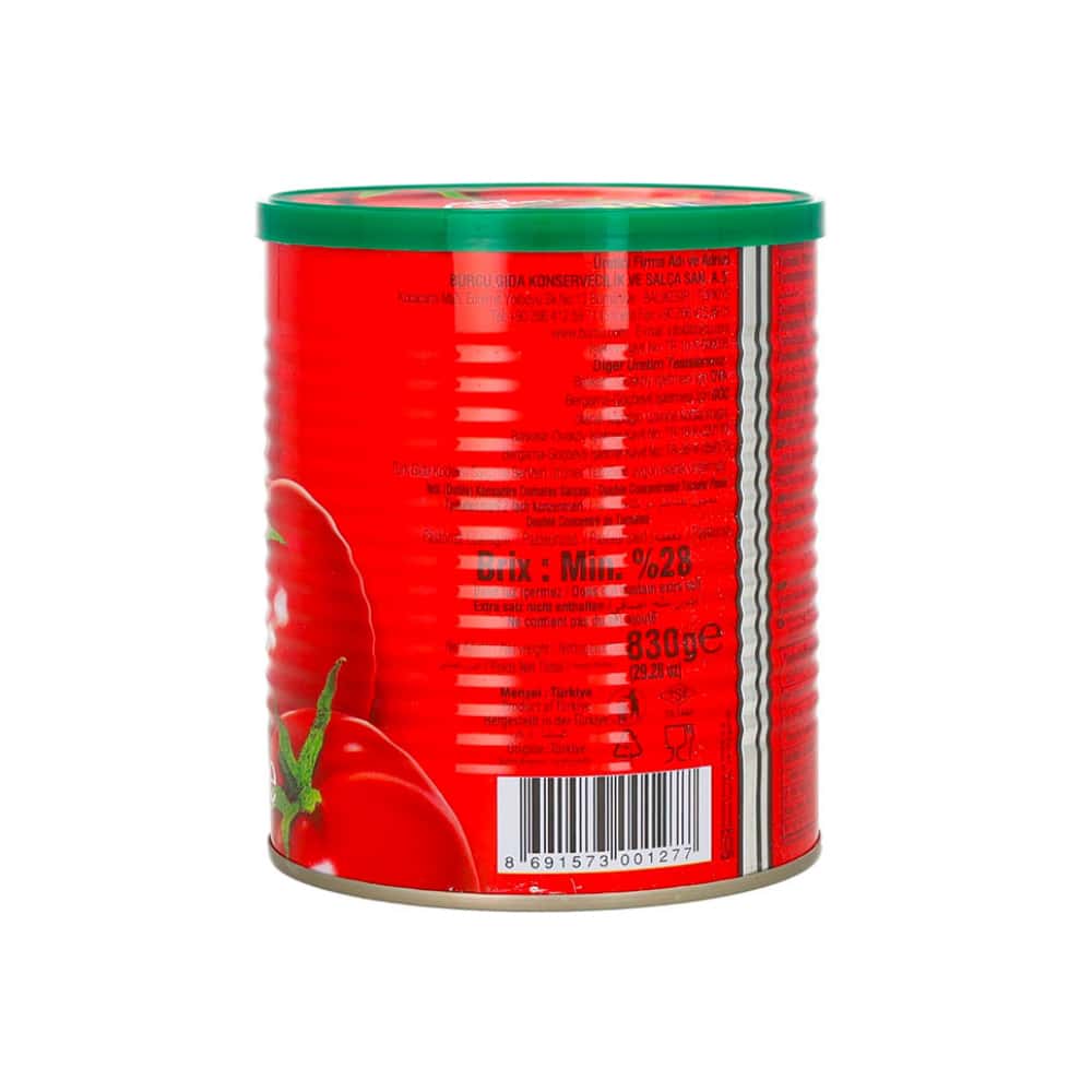 Pasta de tomate Burcu (830 g / 1.83 lb) - Miniatura 3