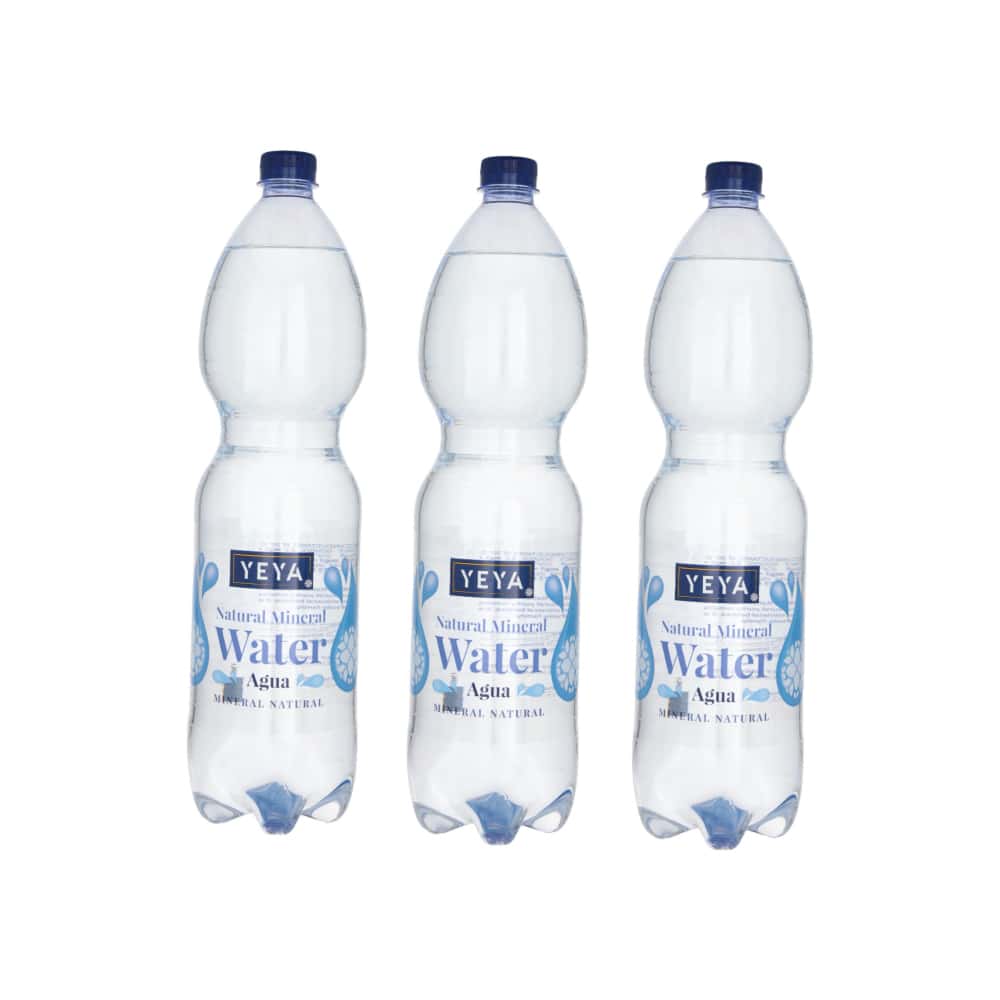 Agua mineral natural YEYA (3 x 1500 ml) - Miniatura 1