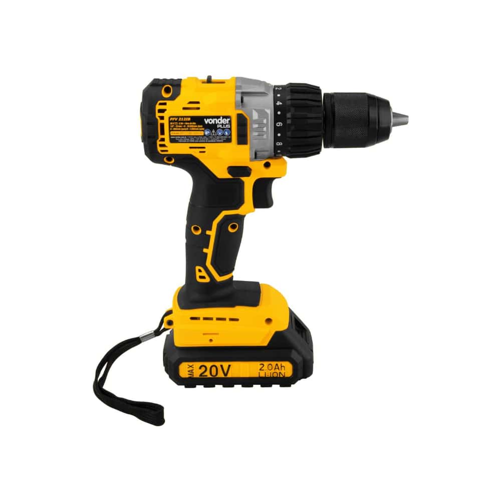 Destornillador / Taladro de 20 V con impacto Vonder PFV212IB - Miniatura 5
