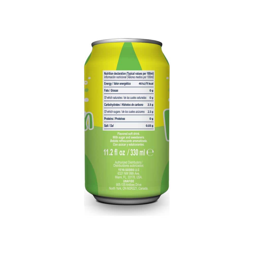 Refresco gaseado de limón YEYA (330 ml / 11.2 fl oz) - Miniatura 2