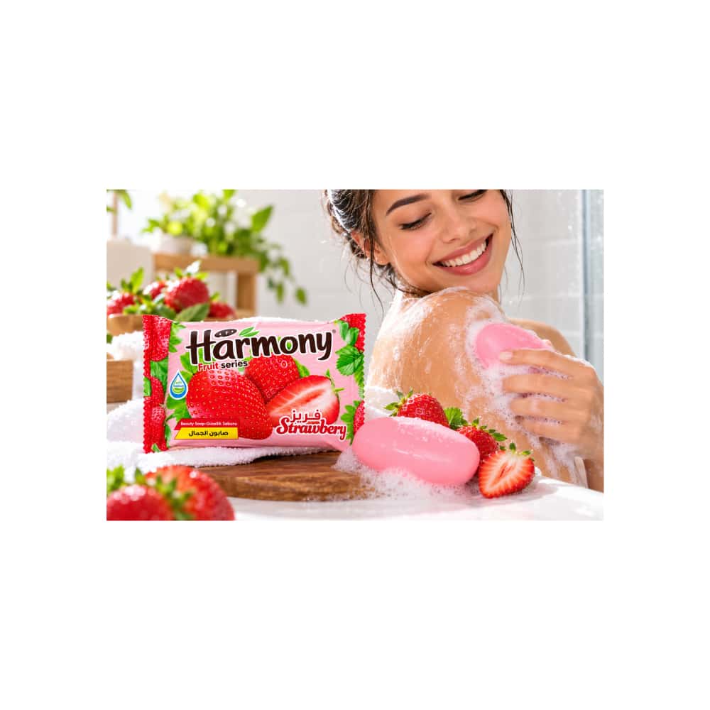 Jabón de belleza aroma a fresa Harmony (70 g / 2.46 oz) - Miniatura 4