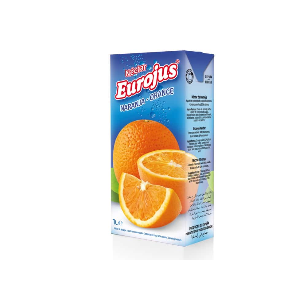 Néctar de naranja Eurojus (1 L) - Miniatura 1