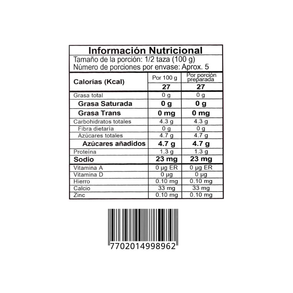 Gelatina sabor a piña Gel’hada (35 g / 1.23 oz) - Miniatura 3