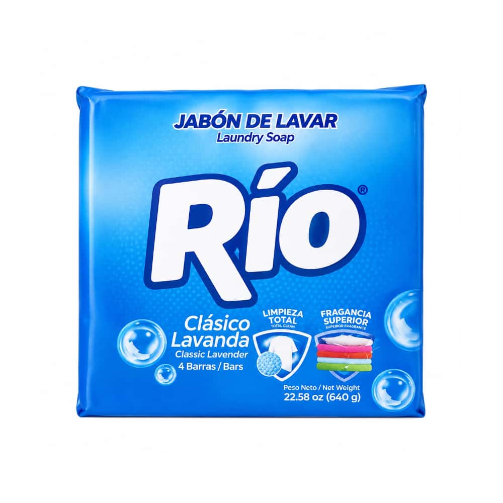 Jabón de lavar clásico lavanda Río (640 g / 22.58 oz) - Miniatura 1
