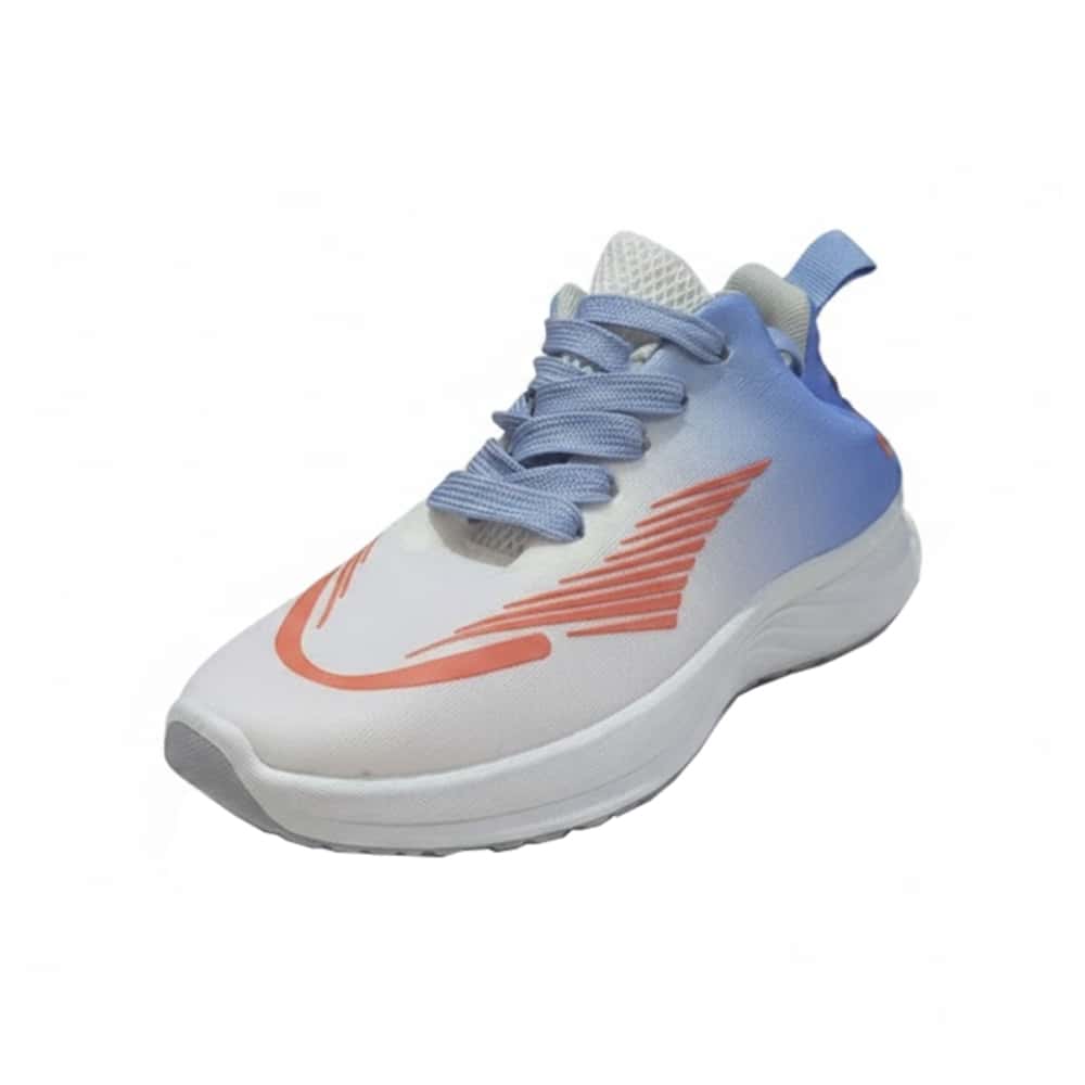 Tenis deportivos - zapatillas casuales - color azul y blanco para mujer JYX (Talla 36) - Miniatura 3