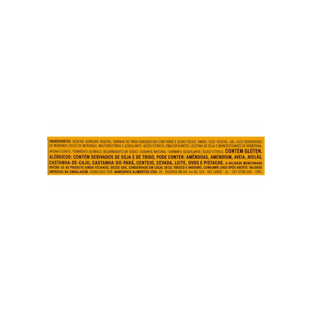 Sorbetos rellenos con crema sabor a fresa Bauducco (6 x 70 g / 2.46 oz) - Miniatura 3