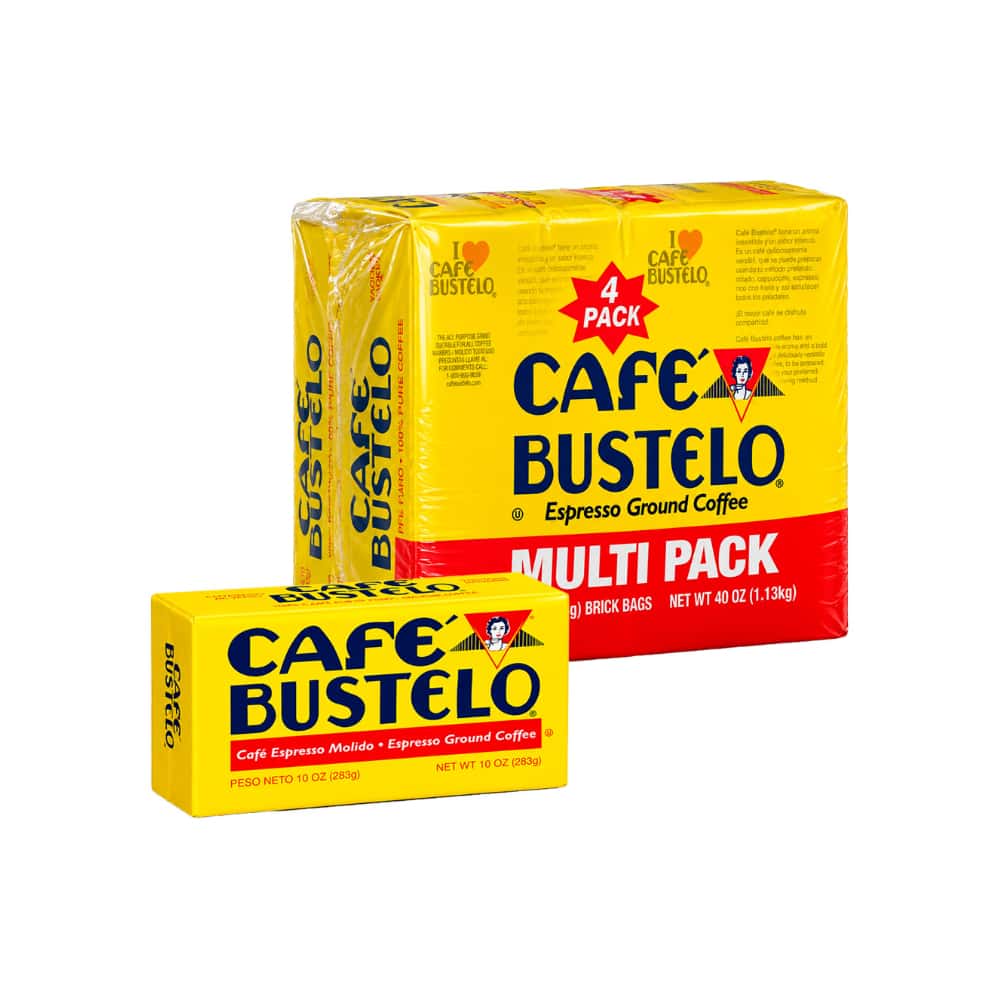 Café espresso molido Bustelo (4 x 283 g / 10 oz) - Miniatura 1