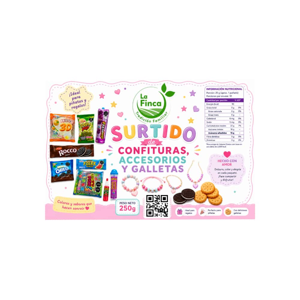 Surtido de confituras, accesorios y galletas La Finca (250 g / 8.82 oz) - Miniatura 2