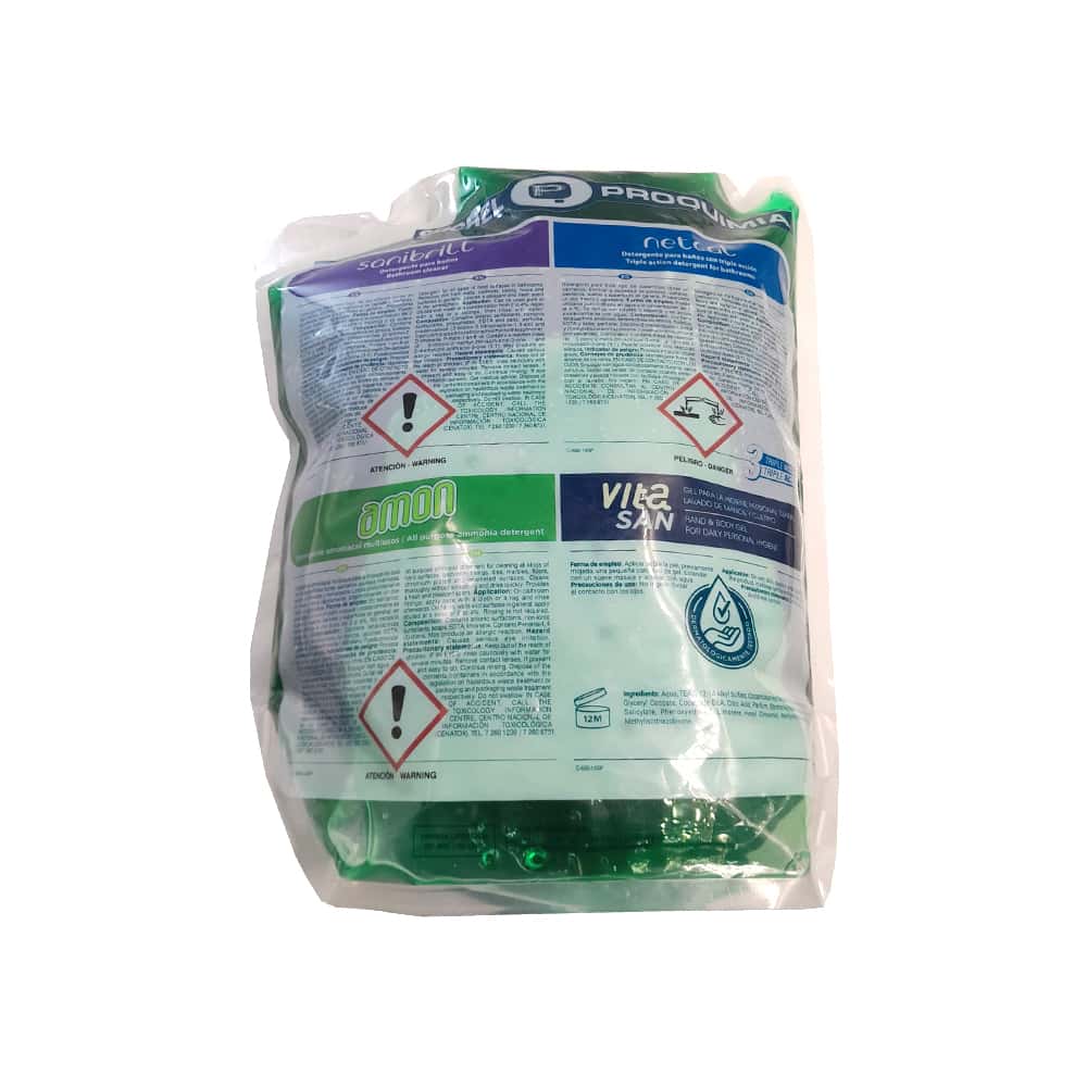 Detergente amoniacal multiusos Suchel Proquimia Amon (5 kg / 11.02 lb) - Miniatura 6