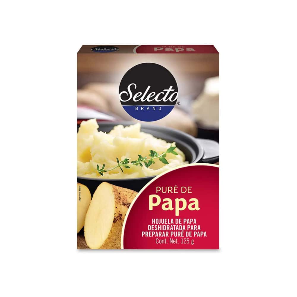 Puré de papa Selecto Brand (125 g / 4.41 oz) - Miniatura 1