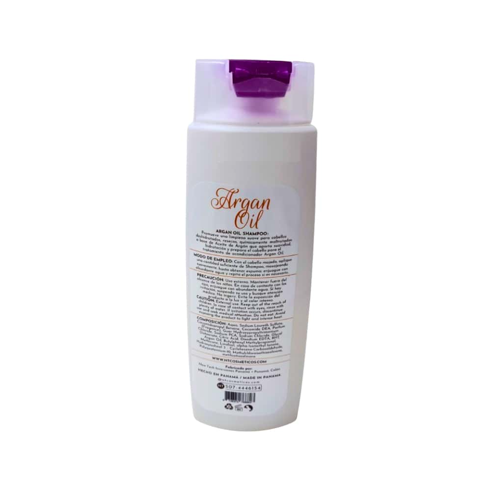 Champú sin sal a base de aceite de argán Brazilian Wow NT (500 ml / 17.6 fl.oz) - Miniatura 2