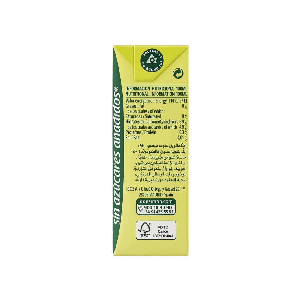 Jugo de piña Don Simon (6 x 200 ml) - Miniatura 3