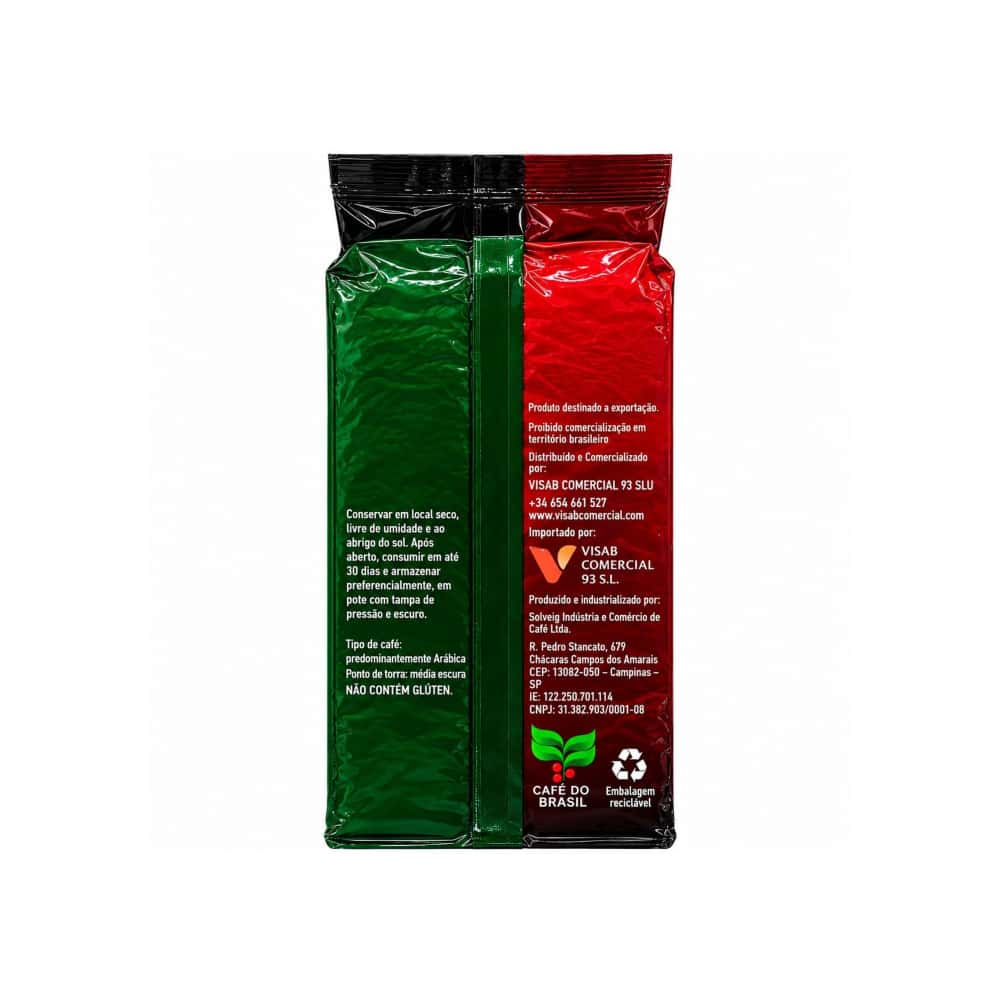 Café espresso sabor tradicional cubano Visab Coffee (250 g / 8.81 oz) - Miniatura 2