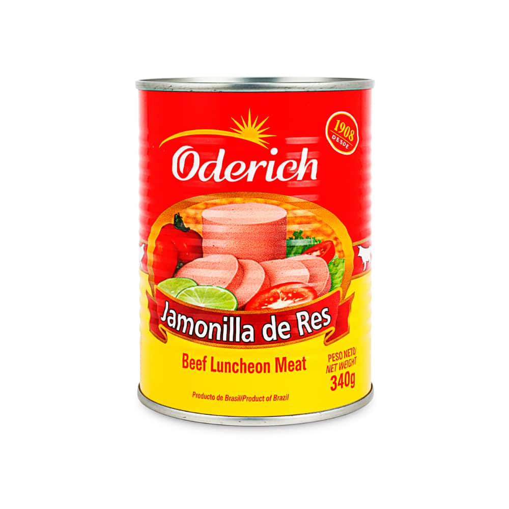 Frijoles negros tipo 1 Rei da Mesa Feijao (1 kg / 2.2 lb) + Jamonadilla de res Oderich (340 g / 0.75 lb) - Miniatura 2