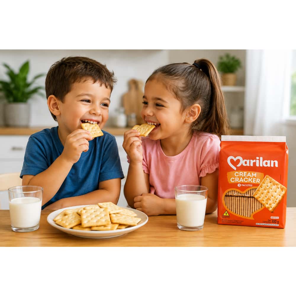 Galleta salada Cream Cracker Marilan (300 g / 10.58 oz) - Miniatura 5