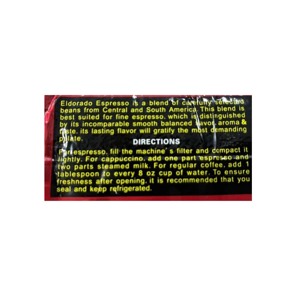 Café espresso El Dorado (4 x 255 g / 9 oz) - Miniatura 3