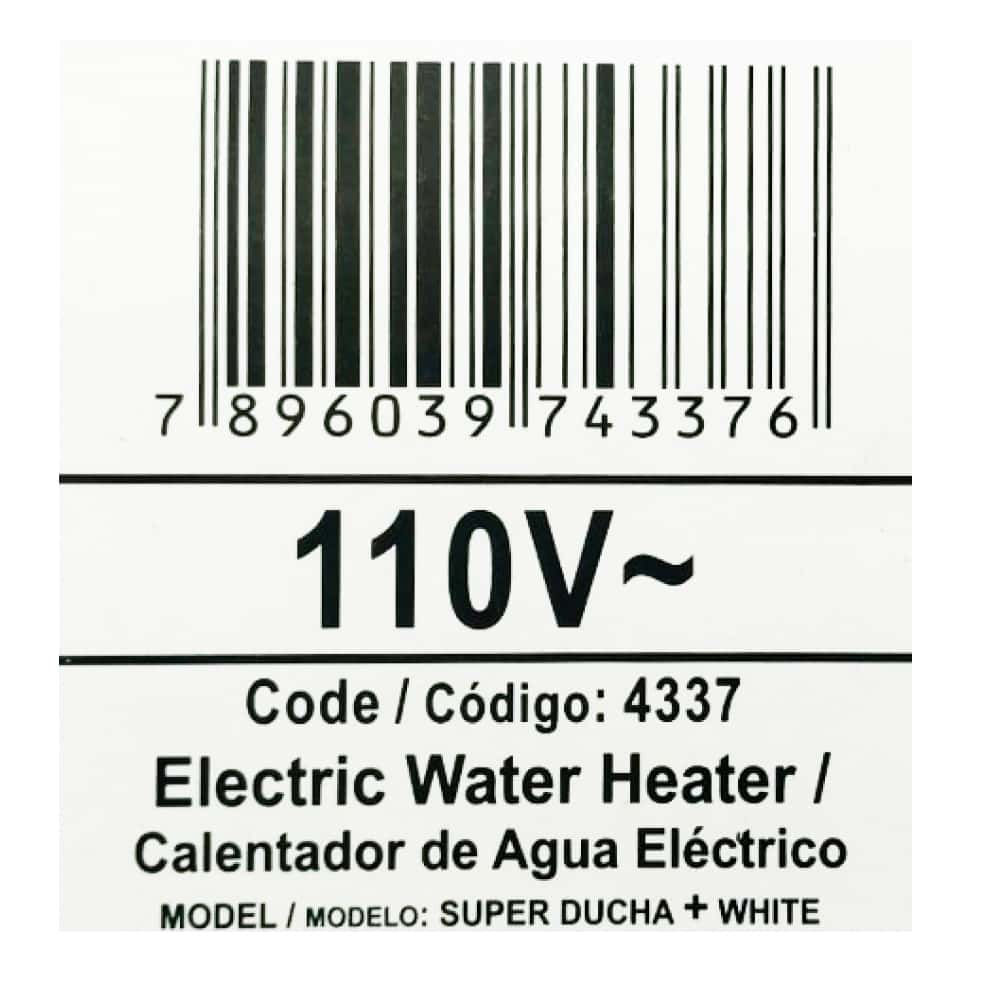 Ducha eléctrica modelo Super Ducha plus 4T Fame - Miniatura 4