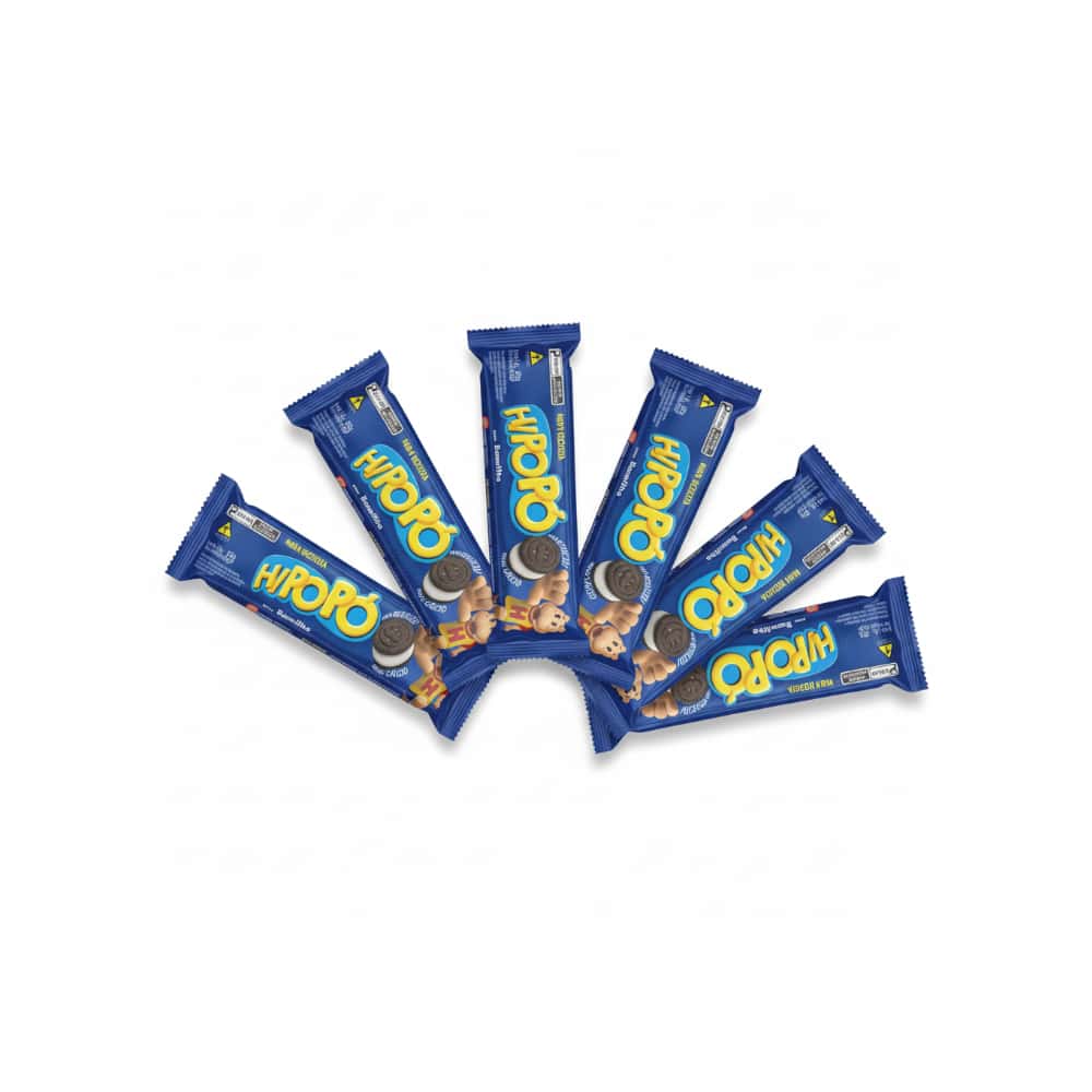 Galletas rellenas sabor vainilla Hipopó (6 x 80 g / 2.82 oz) - Miniatura 1