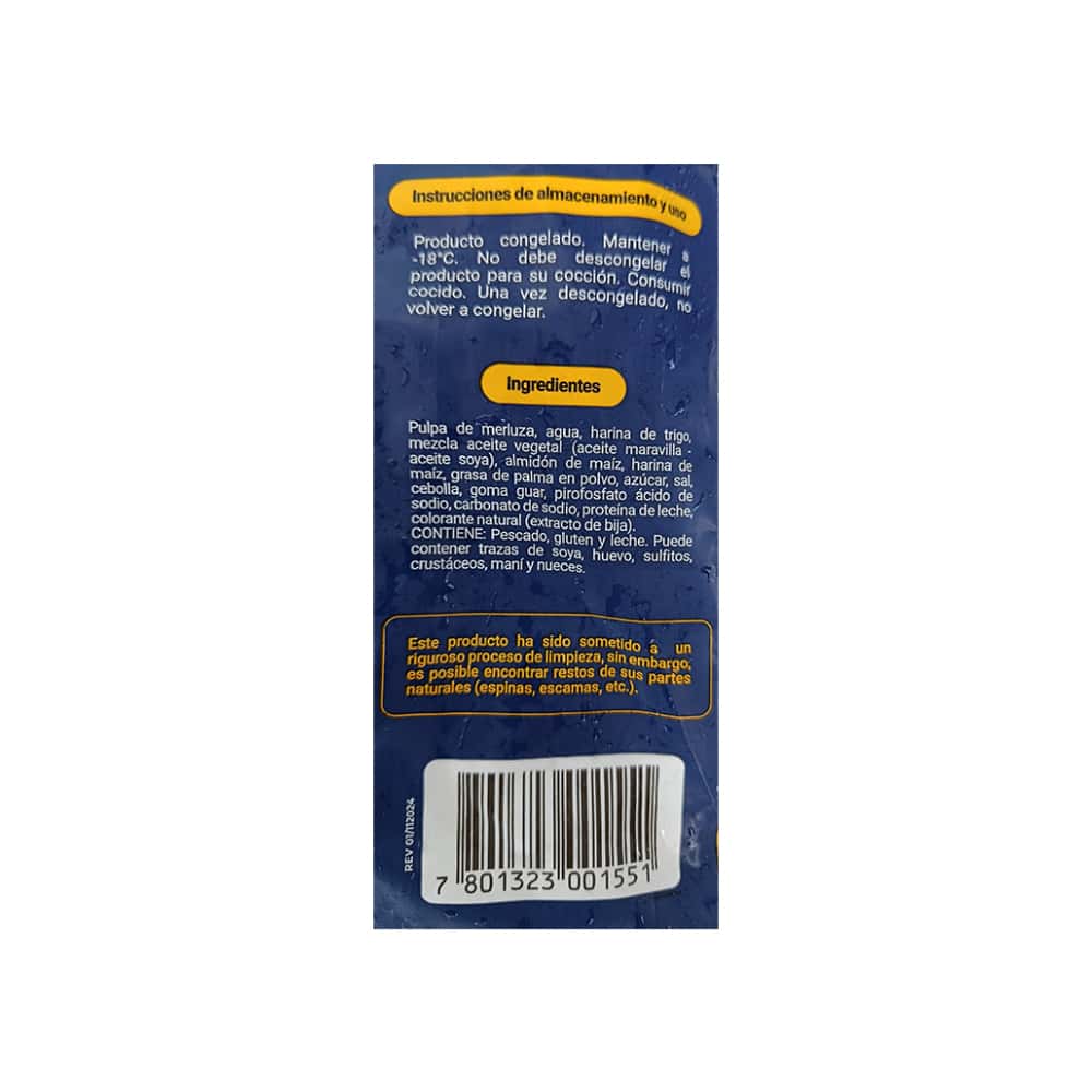 Varitas de merluza rebozadas El Golfo (500 g / 17.6 oz) - Miniatura 3