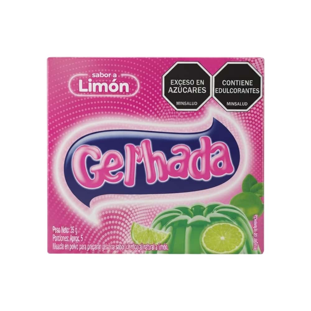 Gelatina sabor limón Gel´hada (35 g / 1.23 oz) - Miniatura 1
