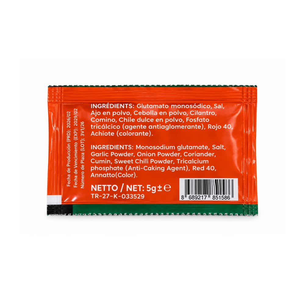 Sazón con cilantro y achiote Virena (25 g) - Miniatura 3