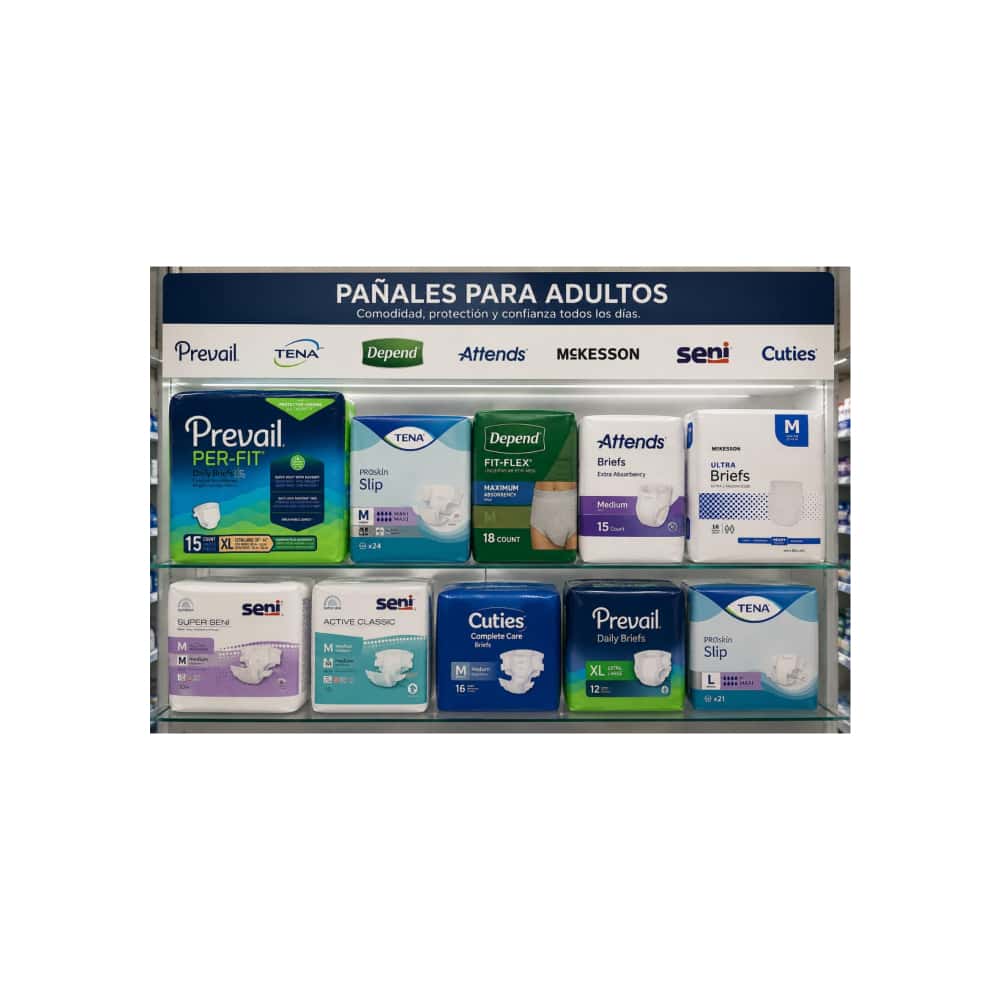 Pañales desechables para adultos talla XL Prevail PER-FIT (15 U) - Miniatura 3