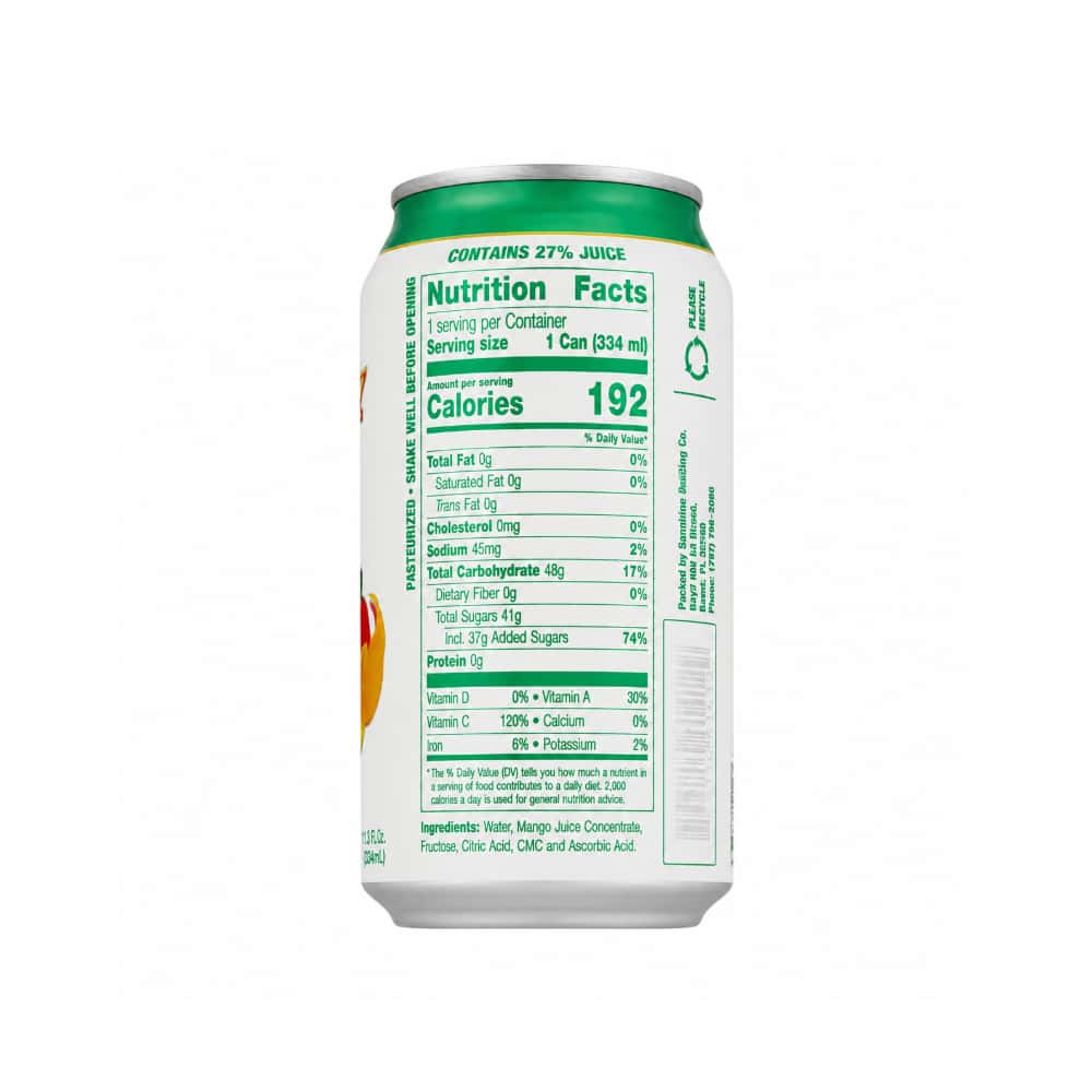 Néctar de mango Sunchy (12 x 334 ml / 11.3 fl oz) - Miniatura 3