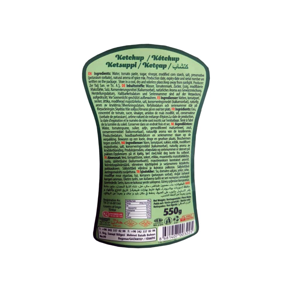 Ketchup Sor (550 g / 19.4 oz) - Miniatura 3