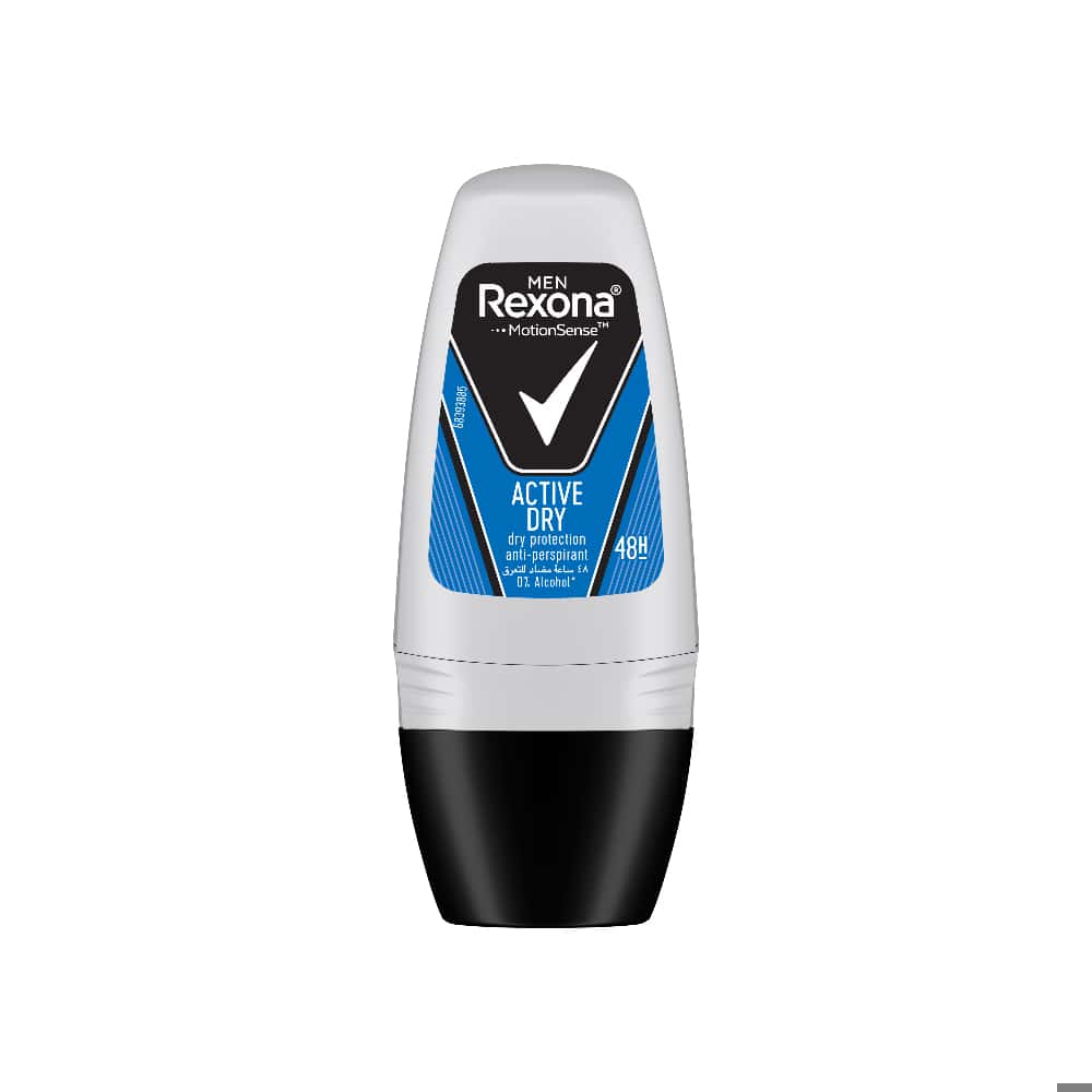 Desodorante antitranspirante para hombres Active Dry Motion Sense Rexona (50 ml) - Miniatura 1