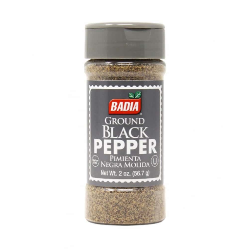 Pimienta negra molida Badia (56.7 g / 2 oz) - Miniatura 1