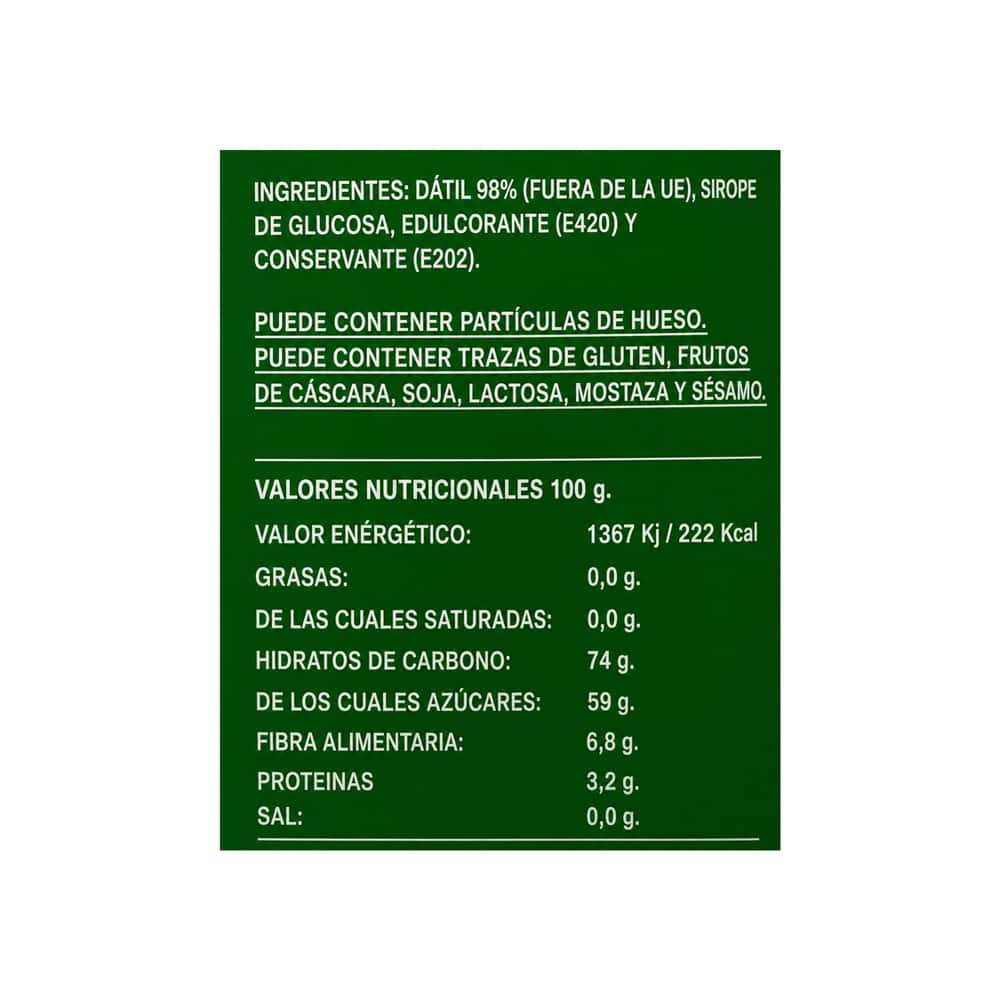 Dátiles sin hueso T-Care (200 g / 7.05 oz) - Miniatura 3
