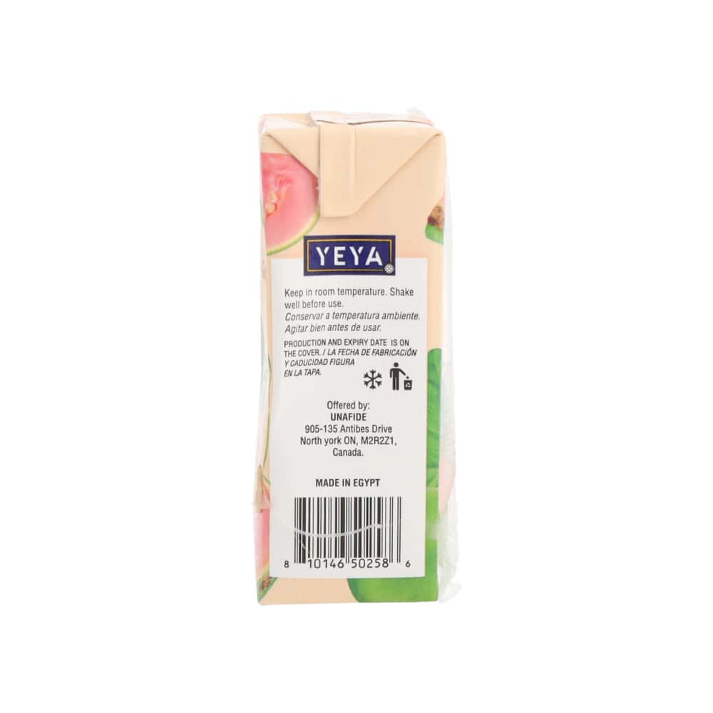 Jugo de frutas sabor guayaba YEYA (11 x 125 ml / 4.2 oz) - Miniatura 3