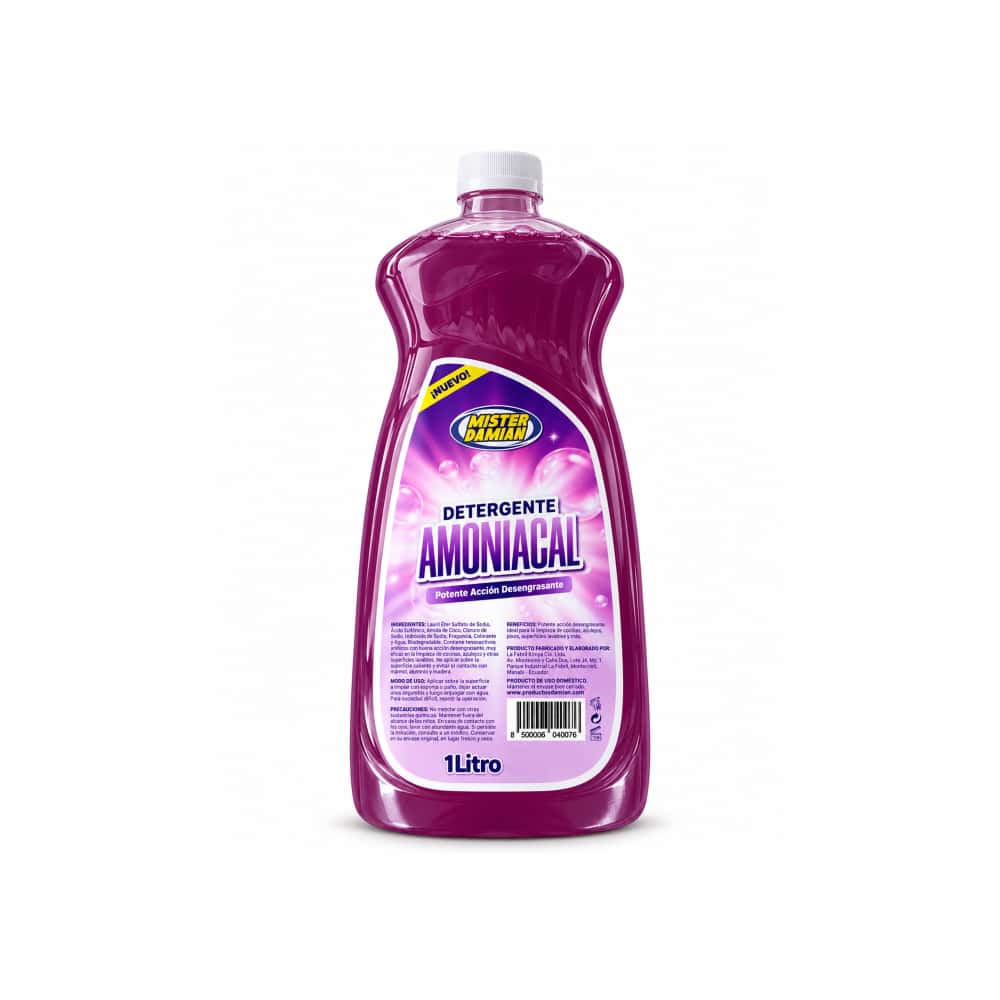 Detergente amoniacal desengrasante Mister Damian (1 L) - Miniatura 1