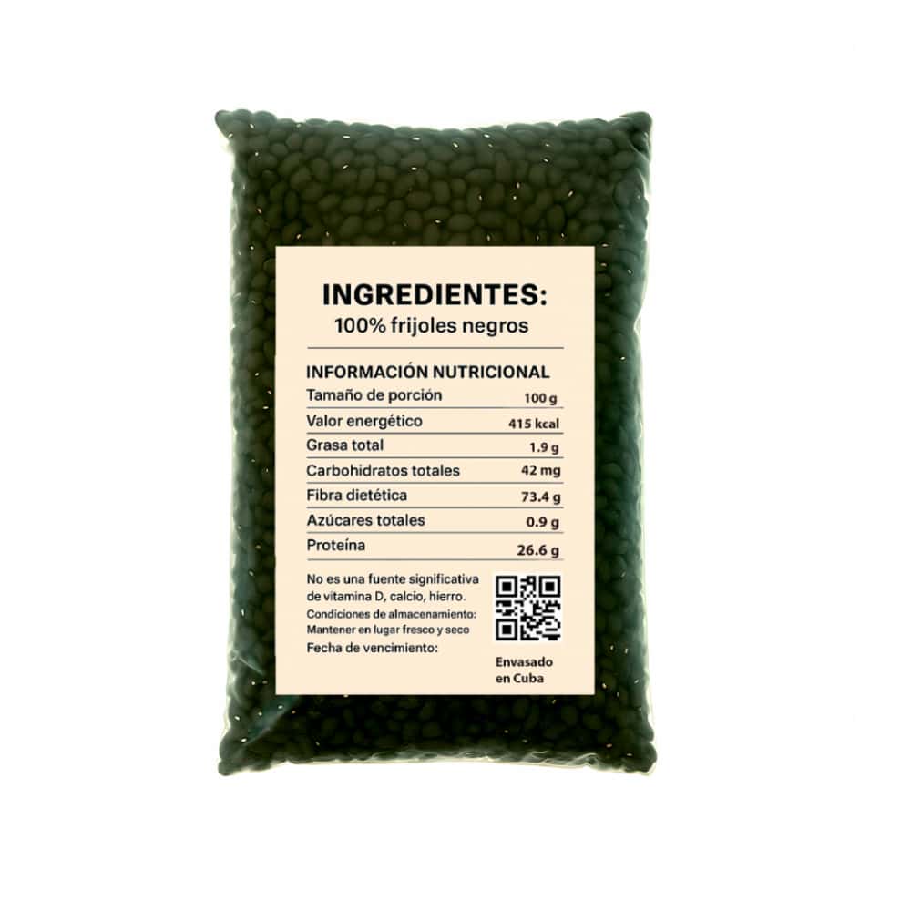 Frijoles negros (2 x 1 kg / 2.2 lb) - Miniatura 3
