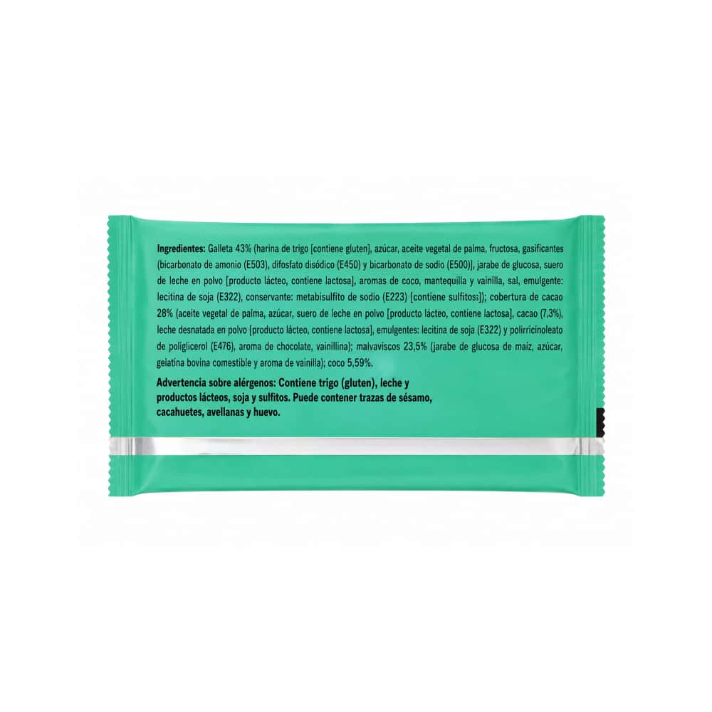 Pastel sándwich cubierta de chocolate rellena de malvavisco sabor pistacho Tufan Plambir (25 g) - Miniatura 3