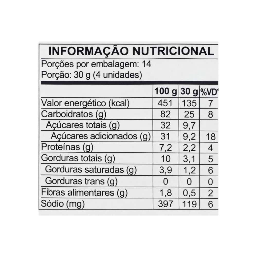 Galletas dulces caramelizadas con cristales de azúcar Todeschini Cristal (420 g / 14.85 oz) - Miniatura 3