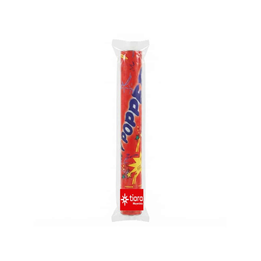 Lanzador rojo de confetis para celebraciones Tiara - Miniatura 3