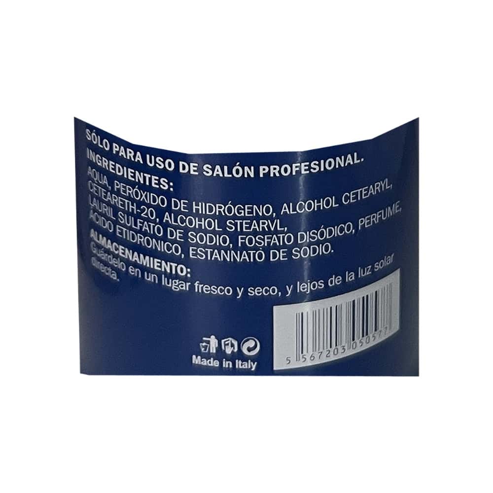 Peróxido en crema vol 20 al 6 % Beluxy Oggy (500 ml / 16.9 fl oz) - Miniatura 3