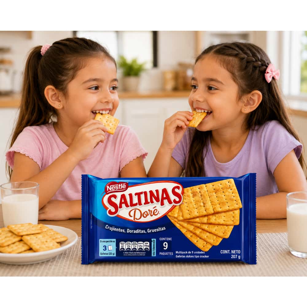 Galletas dulces Doré Saltinas Nestlé (207 g / 7.3 oz) - Miniatura 4