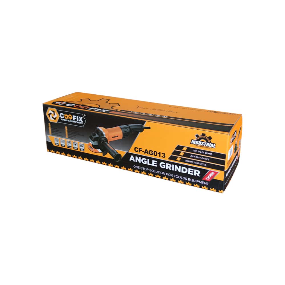 Pulidora - esmeril angular - de 125 mm / 1200 W Coofix CF-AG013 - Miniatura 2