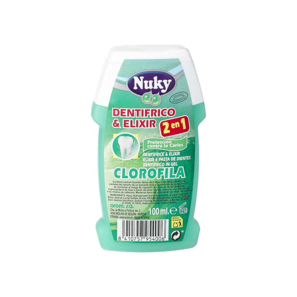 Pasta dental clorofila Nuky (100 ml) - Miniatura 5