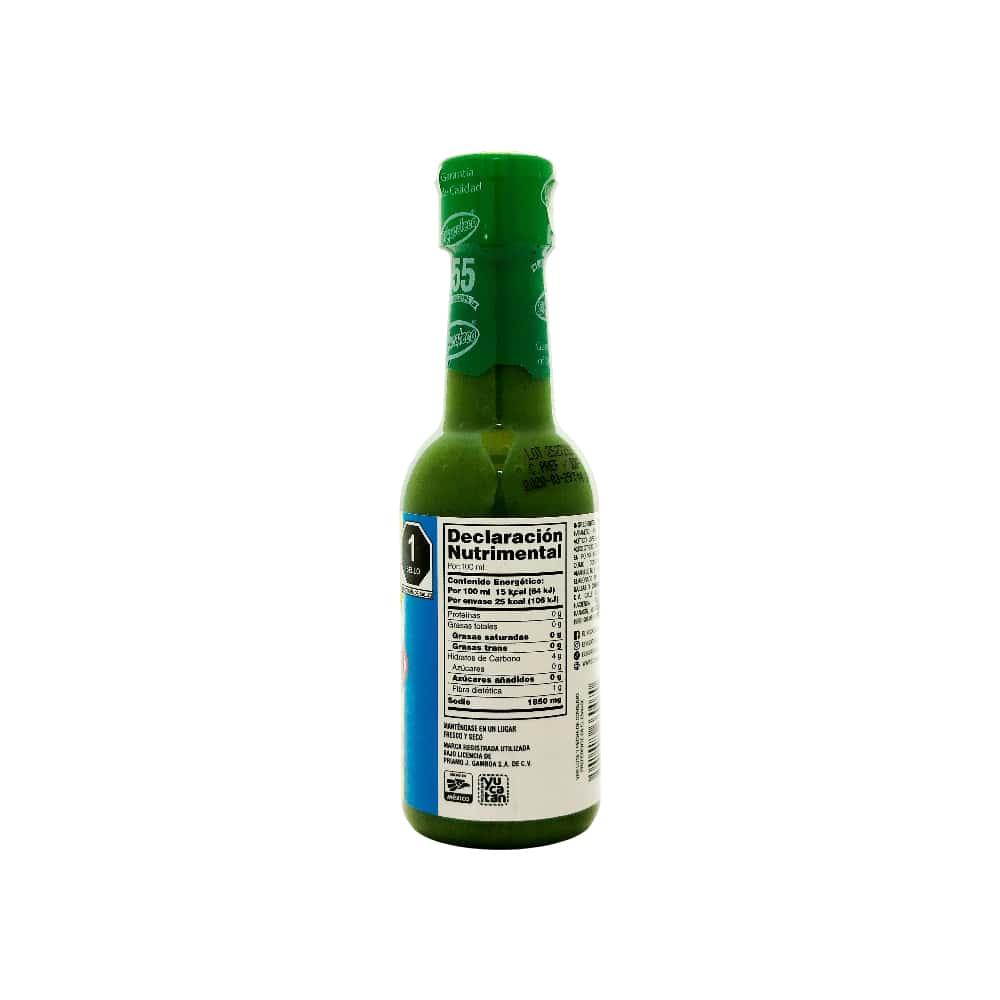 Salsa picante verde de chile habanero El Yucateco (150 ml) - Miniatura 6