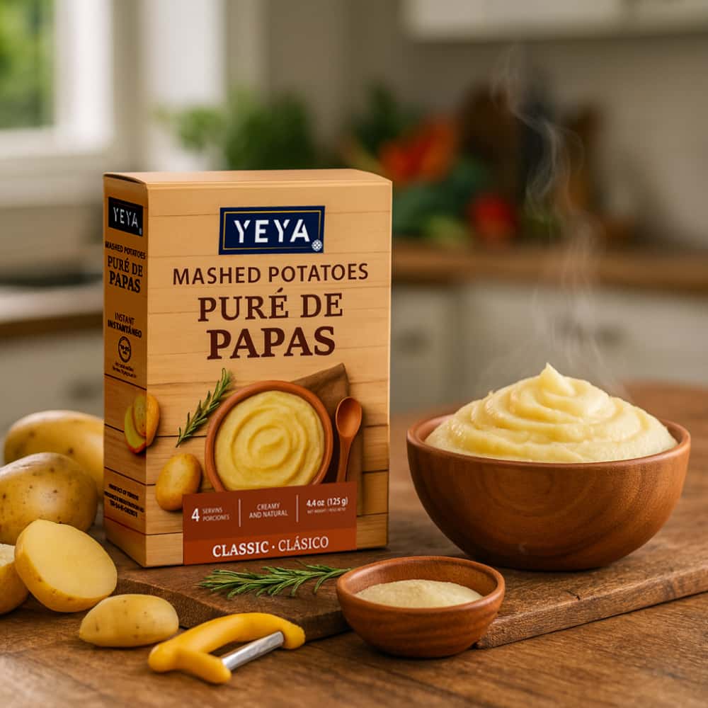 Puré de papas YEYA (125 g / 4.4 oz) - Miniatura 5